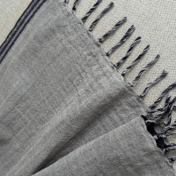 NWOT - All Saints Double Faced Wool Scarf - Picture 8 of 9